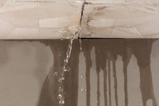 Professional Flood Damage Cleanup technician working in Granite Springs, NY